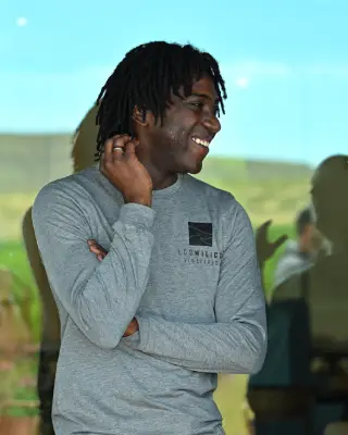 Gray Long Sleeve Tee